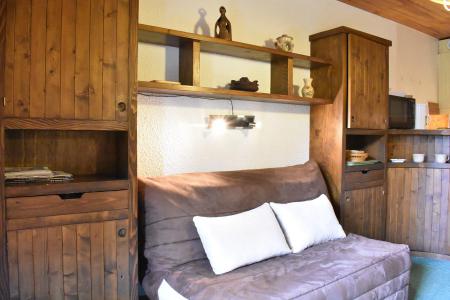 Skiverleih Studio Schlafnische 4 Personen - Résidence le Cirsé - Méribel - Wohnzimmer