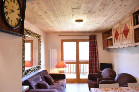 Ski verhuur Appartement 2 kamers 4 personen (K16) - Résidence le Daphné - Méribel - Woonkamer