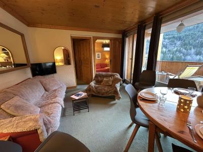 Skiverleih 3-Zimmer-Berghütte für 6 Personen (A12) - Résidence le Pétaru - Méribel - Wohnzimmer