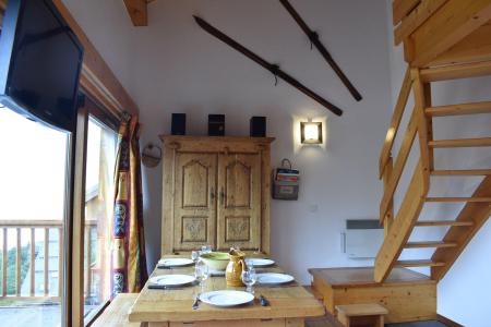 Ski verhuur Appartement duplex 2 kamers 6 personen (85) - Résidence le Pétaru - Méribel - Woonkamer