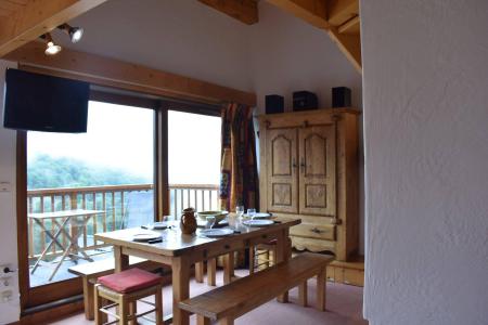 Ski verhuur Appartement duplex 2 kamers 6 personen (85) - Résidence le Pétaru - Méribel - Woonkamer