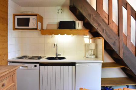 Alquiler al esquí Estudio mezzanine para 4 personas (A21) - Résidence le Pétaru - Méribel - Kitchenette