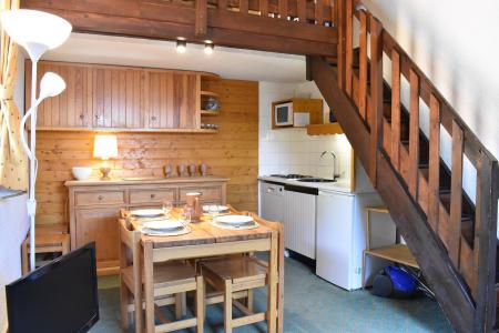 Ski verhuur Studio mezzanine 4 personen (A21) - Résidence le Pétaru - Méribel - Woonkamer