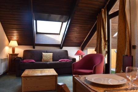 Ski verhuur Studio mezzanine 4 personen (A21) - Résidence le Pétaru - Méribel - Woonkamer