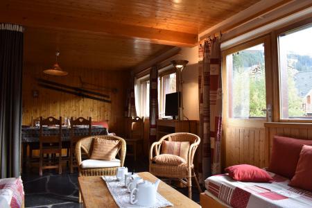 Ski verhuur Appartement 3 kamers 8 personen (18) - Résidence le Plein Sud - Méribel - Woonkamer