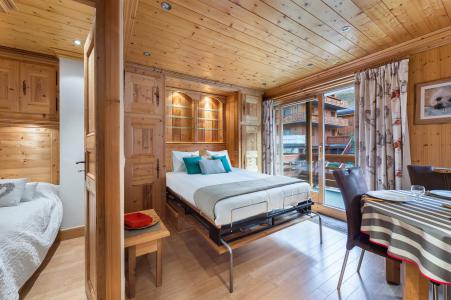Rent in ski resort Studio cabin 4 people (1) - Résidence le Tremplin - Méribel - Apartment