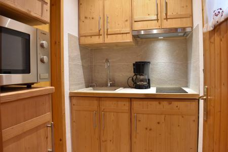 Alquiler al esquí Estudio para 2 personas (1 BIS) - Résidence le Vallon - Méribel - Kitchenette