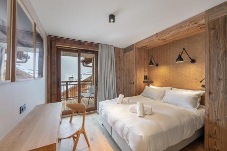 Rent in ski resort 4 room apartment cabin 8 people (402) - Résidence le Yana - Méribel - Bedroom