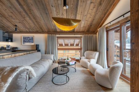 Аренда на лыжном курорте Апартаменты 4 комнат кабин 8 чел. (402) - Résidence le Yana - Méribel - Салон