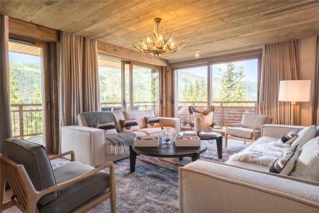 Rent in ski resort 5 room apartment 9 people (302) - Résidence le Yana - Méribel - Living room