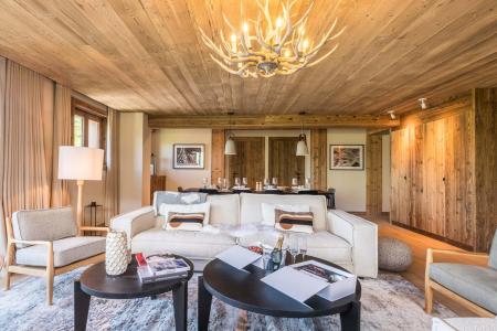 Rent in ski resort 5 room apartment 9 people (302) - Résidence le Yana - Méribel - Living room