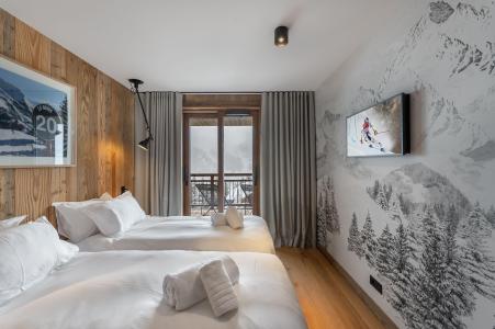 Alquiler al esquí Apartamento 4 piezas cabina para 8 personas (402) - Résidence le Yana - Méribel - Habitación