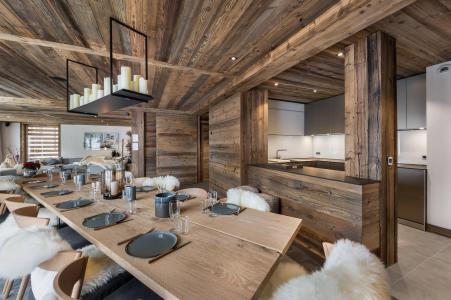 Rent in ski resort 7 room duplex apartment 14 people (1) - Résidence les Belles Alpes - Méribel - Apartment