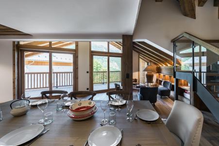 Location au ski Appartement duplex 6 pièces 10 personnes (4) - Résidence les Belles Alpes - Méribel - Séjour