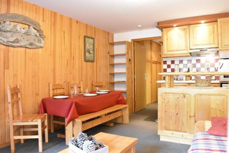 Ski verhuur Studio 4-6 personen (27) - Résidence les Brimbelles - Méribel - Woonkamer