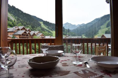 Ski verhuur Studio mezzanine 5 personen (32) - Résidence les Brimbelles - Méribel - Woonkamer