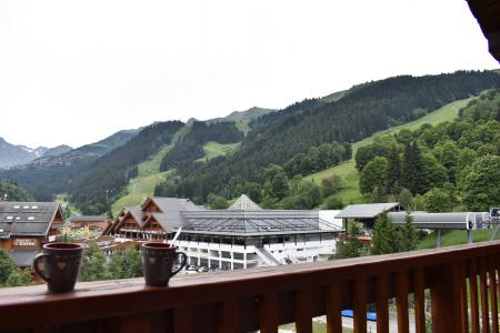 Location au ski Studio mezzanine 5 personnes (32) - Résidence les Brimbelles - Méribel - Terrasse