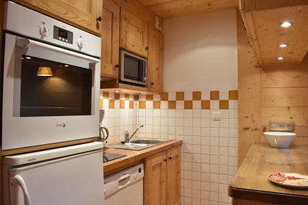 Rent in ski resort 2 room apartment 5 people (D16) - Résidence les Carlines - Méribel - Kitchenette