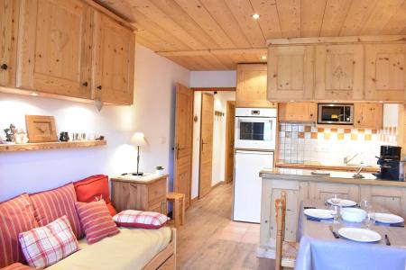 Ski verhuur Appartement 2 kamers 5 personen (D16) - Résidence les Carlines - Méribel - Woonkamer