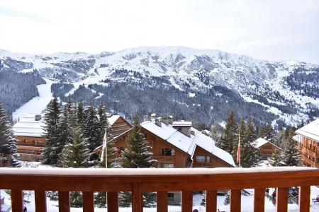 Ski verhuur Appartement 2 kamers 5 personen (E17) - Résidence les Carlines - Méribel - Terras