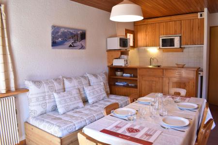 Ski verhuur Appartement 2 kamers 6 personen (D9) - Résidence les Carlines - Méribel - Woonkamer