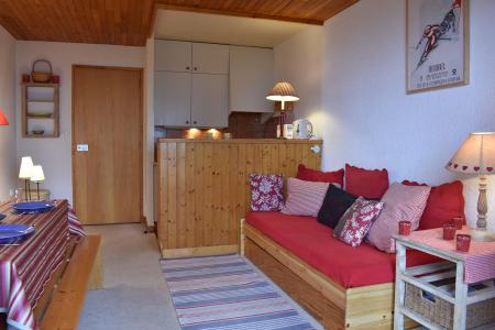 Ski verhuur Appartement 2 kamers 4 personen (P4) - Résidence les Chandonnelles II - Méribel - Woonkamer