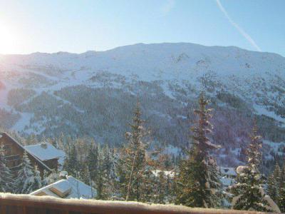 Skiverleih Résidence les Chandonnelles II - Méribel - Balkon