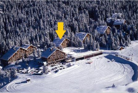 Location au ski Studio coin montagne 4 personnes (022R) - Résidence les Cytelles - Méribel - Plan