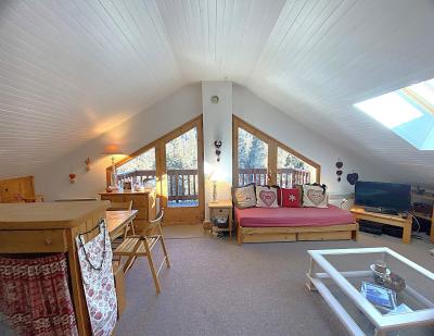 Ski verhuur Appartement 3 kamers 5 personen (42) - Résidence les Cytelles - Méribel - Woonkamer