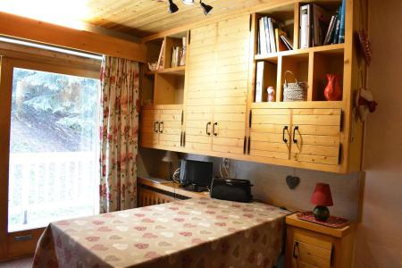 Ski verhuur Studio 4 personen (4) - Résidence les Diablerets - Méribel - Woonkamer