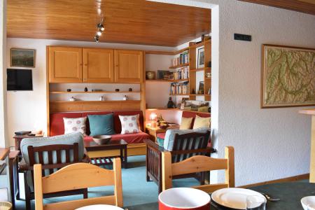 Ski verhuur Appartement 3 kamers 6 personen (G8) - Résidence les Dryades - Méribel - Woonkamer