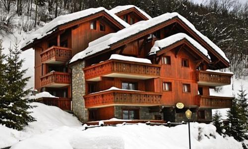 Аренда на лыжном курорте Апартаменты 2 комнат 4 чел. (Sélection 35m²) - Résidence les Fermes de Méribel - Maeva Home - Méribel - зимой под открытым небом
