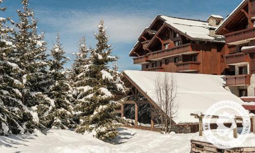 Skiverleih Résidence les Fermes de Méribel - MH - Méribel - Draußen im Winter