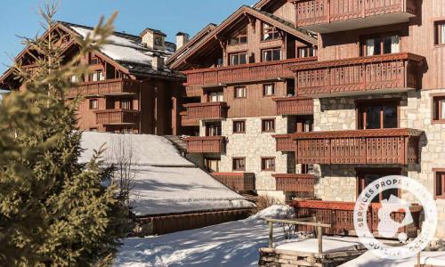 Ski verhuur Résidence les Fermes de Méribel - MH - Méribel - Buiten winter