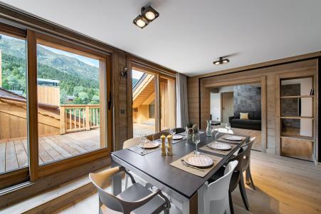 Skiverleih 5-Zimmer-Appartment für 8 Personen (12) - Résidence les Glaciers - Méribel - Wohnzimmer