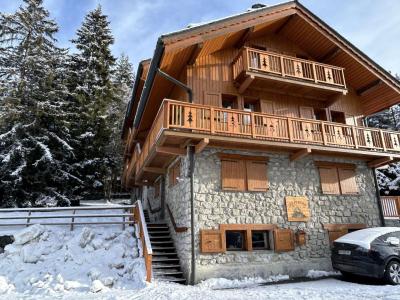 Location au ski Résidence les Perdrix - Méribel - Extérieur hiver
