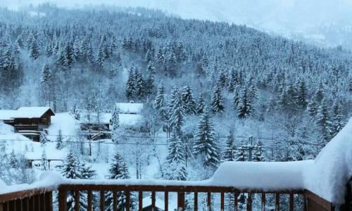 Vacances en montagne Studio 4 personnes (Sélection 24m²) - Résidence les Ravines - Maeva Home - Méribel - Extérieur hiver