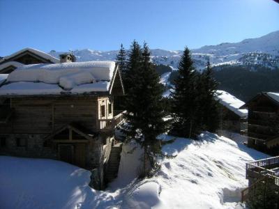 Vacances en montagne Résidence les Sapineaux - Méribel - Extérieur hiver