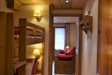 Rent in ski resort Studio sleeping corner 4 people (002) - Résidence les Silènes - Méribel - Bunk beds