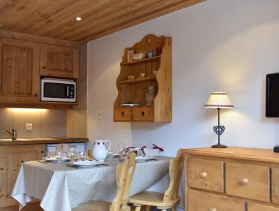 Аренда на лыжном курорте Квартира студия со спальней для 4 чел. (002) - Résidence les Silènes - Méribel - Салон