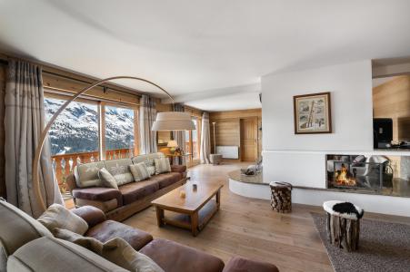 Аренда на лыжном курорте Апартаменты дуплекс 6 комнат 12 чел. (11) - Résidence Myosotis - Méribel - Салон