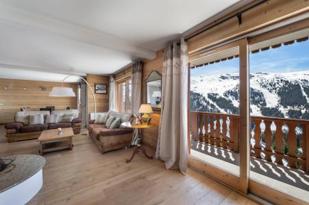 Аренда на лыжном курорте Апартаменты дуплекс 6 комнат 12 чел. (11) - Résidence Myosotis - Méribel - Салон