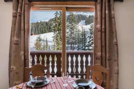 Аренда на лыжном курорте Квартира студия для 4 чел. (12) - Résidence Myosotis - Méribel - Салон