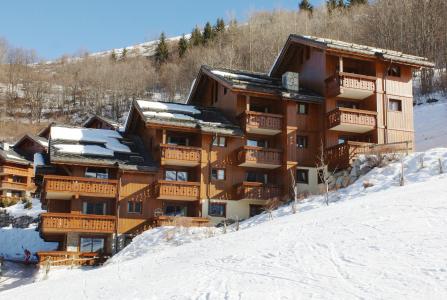 Location au ski Résidence P&V Premium les Fermes de Méribel - Méribel - Extérieur hiver