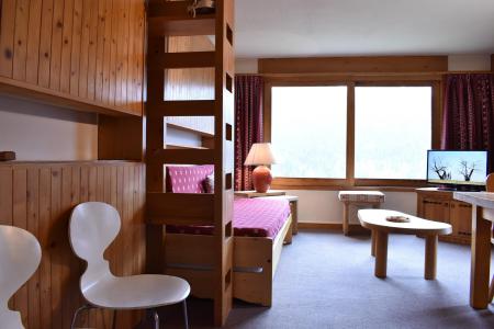 Rent in ski resort 1 room apartment 3 people (B81) - Résidence Polset - Méribel - Living room