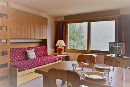 Location au ski Appartement 1 pièces 3 personnes (B81) - Résidence Polset - Méribel - Séjour