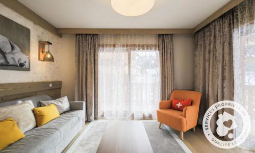 Vacances en montagne Appartement 3 pièces 7 personnes (Prestige 40m²-2) - Résidence Premium l'Hévana - Maeva Home - Méribel - Extérieur hiver