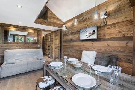 Location au ski Studio mezzanine 4 personnes (37) - Résidence Presles - Méribel - Séjour