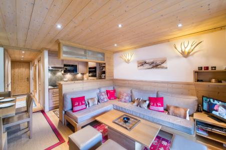 Rent in ski resort 4 room apartment 6 people (16) - Résidence Rimaye - Méribel - Living room