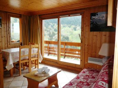Rent in ski resort 2 room apartment 5 people (03) - Résidence Tsanteleina - Méribel - Living room